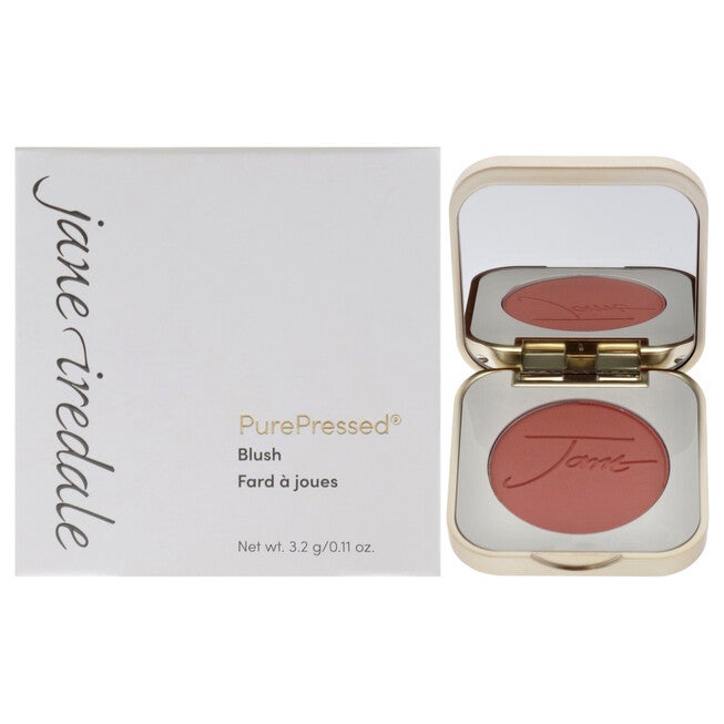 PurePressed Blush - Barely Rose by Jane Iredale for Women - 0.11 oz Blush, NA, hi-res image number null