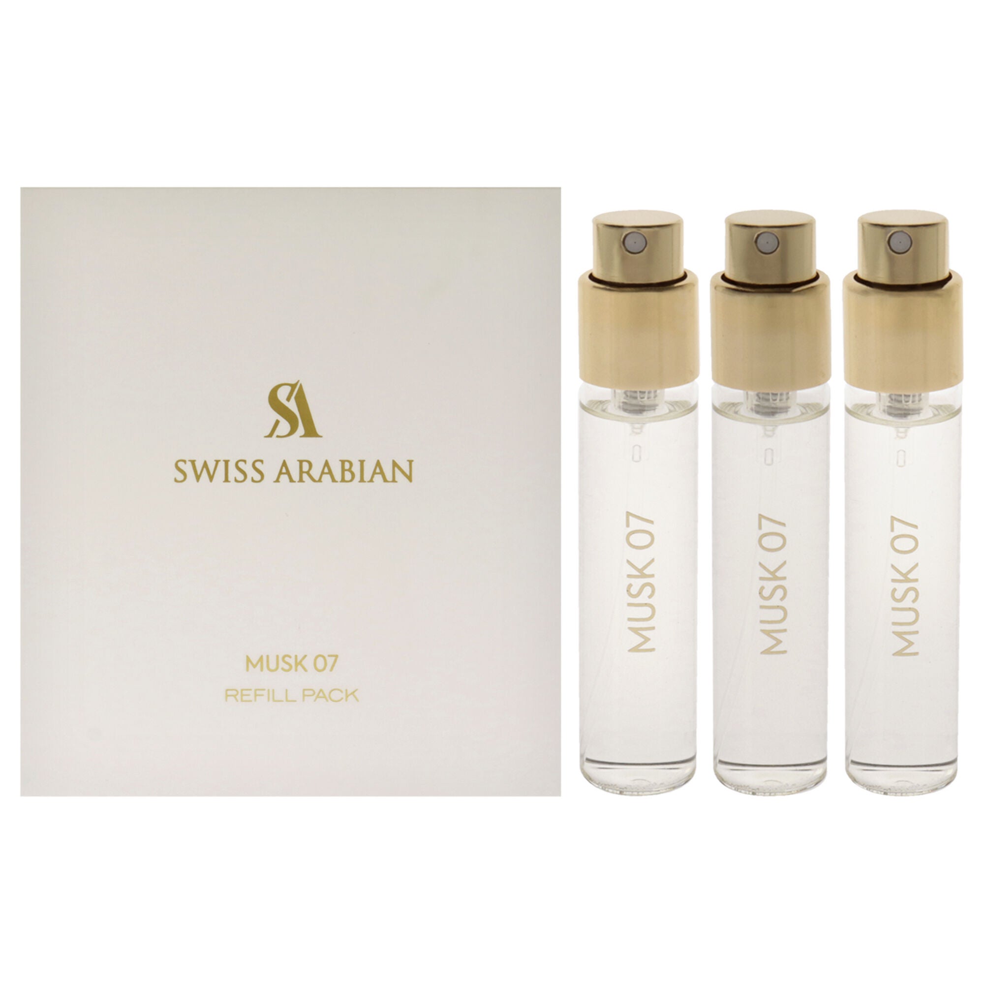 Musk 07 by Swiss Arabian for Unisex - 3 Pc Mini Gift Set 3 x 1oz EDP Spray (Refill), See Description, hi-res image number 0