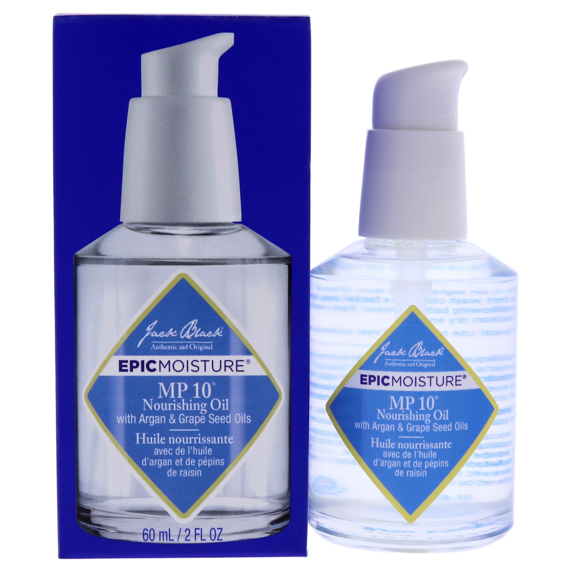 Epic Moisture MP10 Nourishing Oil by Jack Black for Unisex - 2 oz Oil, See Description, hi-res image number 0