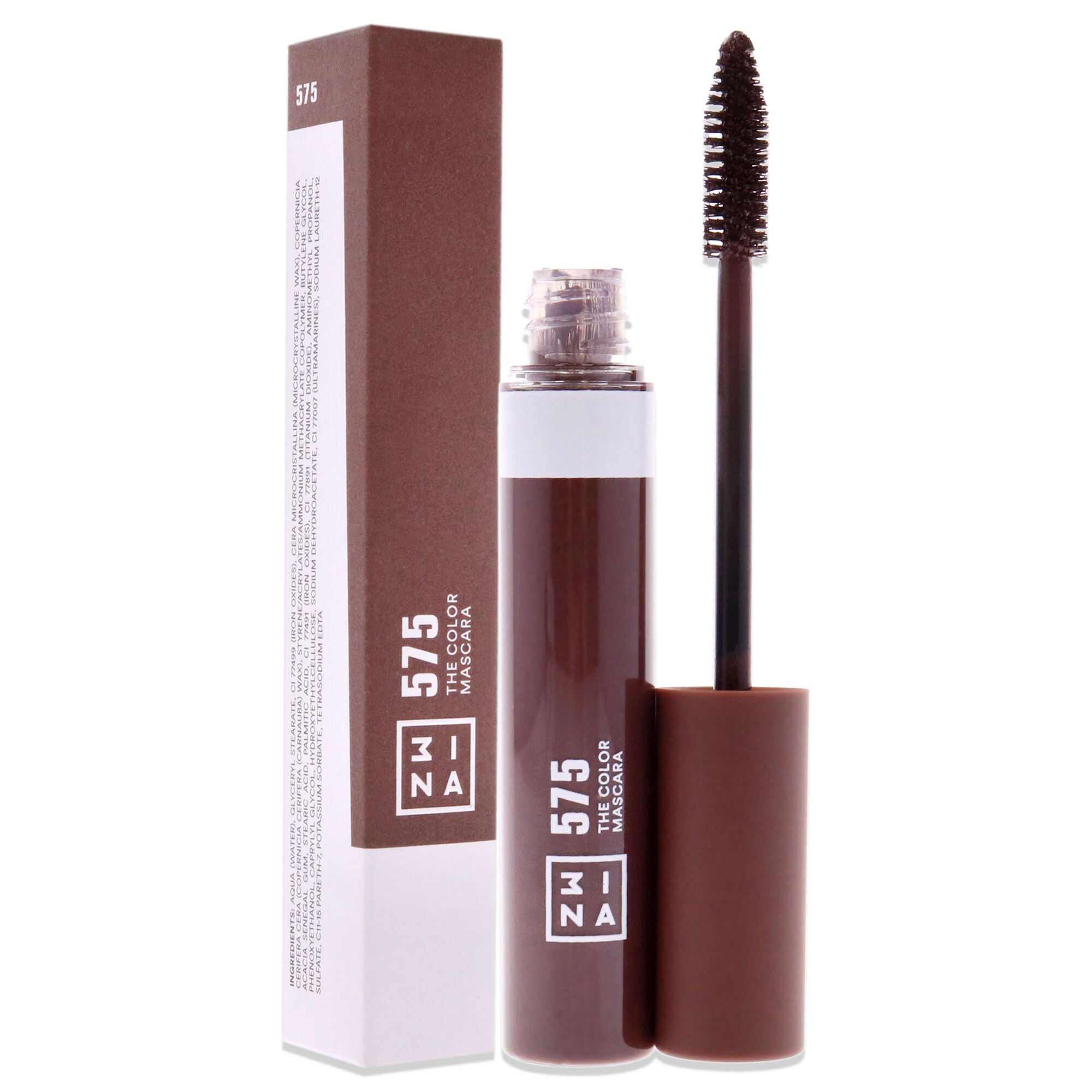 The Color Mascara - 575 Brown by 3INA for Women - 0.47 oz Mascara, See Description, alternate image number 2
