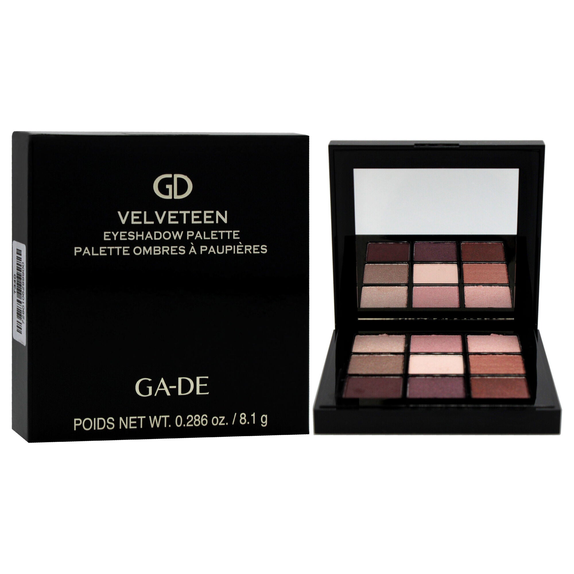 Velveteen Eyeshadow Palette - 45 Field Of Dreams by GA-DE for Women - 0.0286 oz Eye Shadow, See Description, alternate image number 2