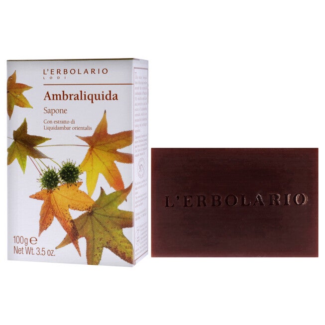 Ambraliquida Bar Soap by LErbolario for Unisex - 3.5 oz Soap, NA, alternate image number null