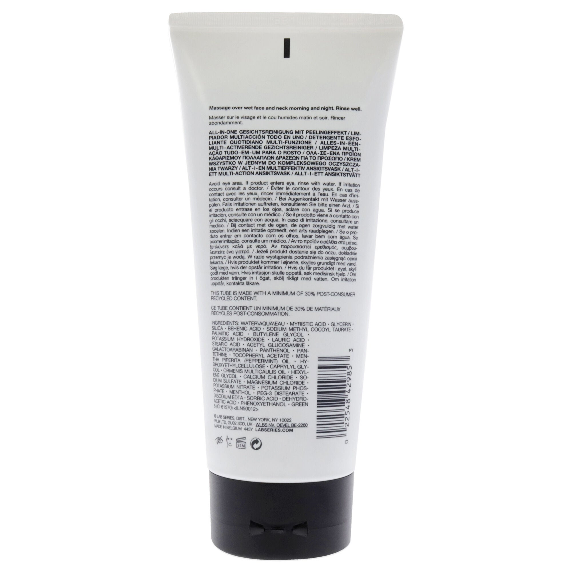 All-In-One Multi Action Face Wash by Lab Series for Men - 6.7 oz Face Wash, See Description, alternate image number 2