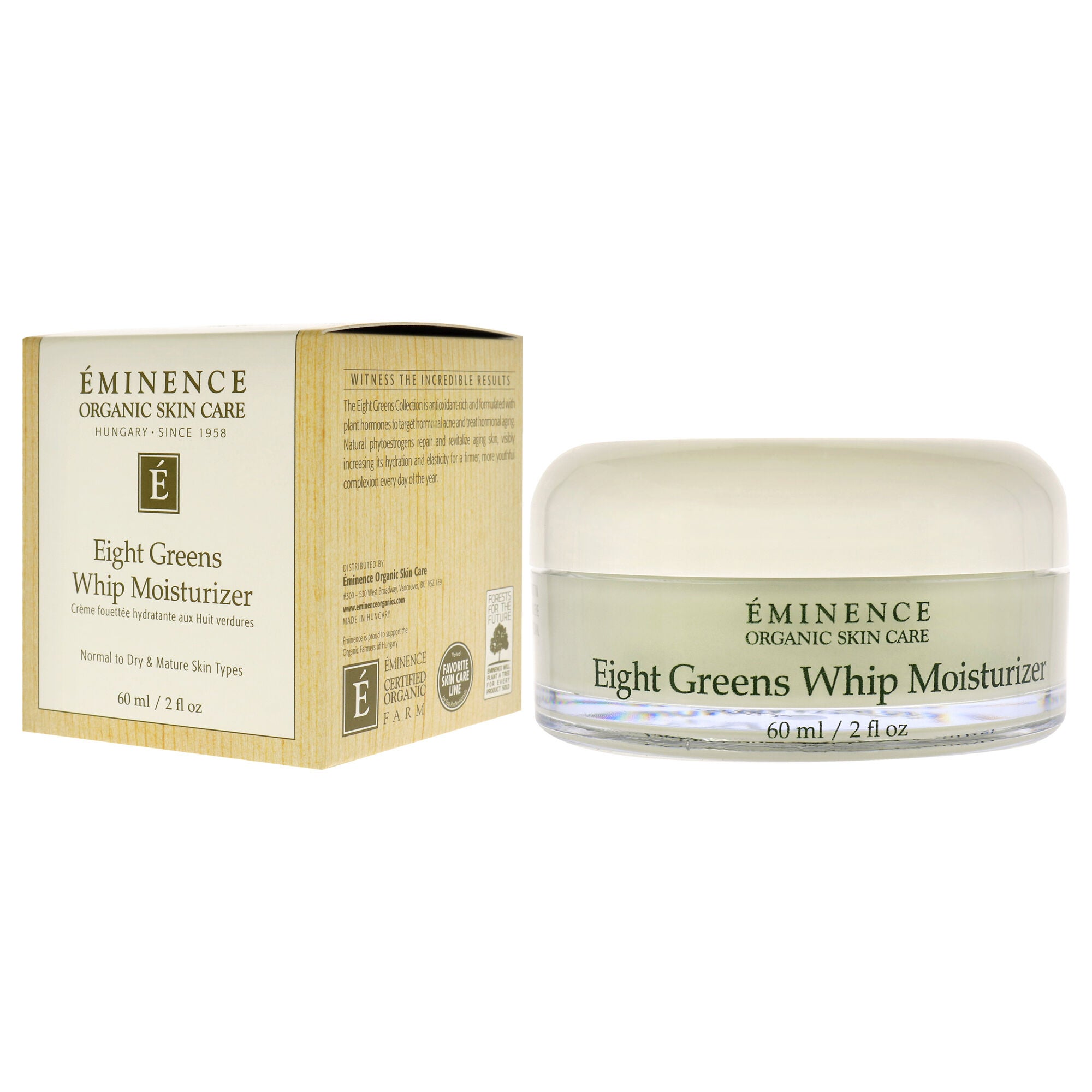 Eight Greens Whip Moisturizer by Eminence for Unisex - 2 oz Moisturizer, See Description, alternate image number 3