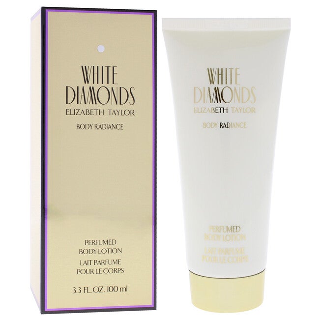 White Diamonds by Elizabeth Taylor for Women - 3.3 oz Body Lotion, NA, alternate image number null