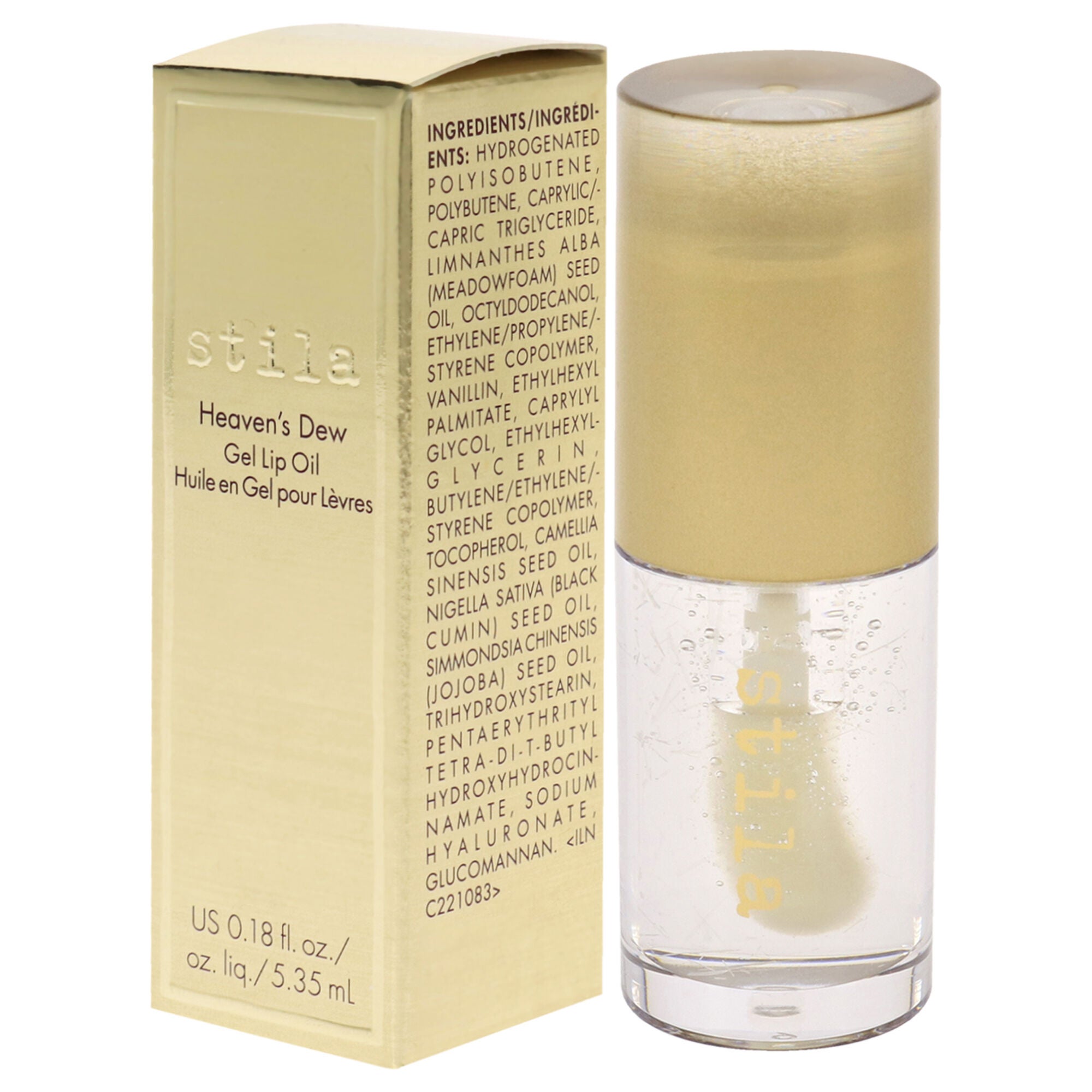 Heavens Dew Gel Lip Oil - Rain Drop by Stila for Women - 0.18 oz Lip Oil, , alternate image number 7