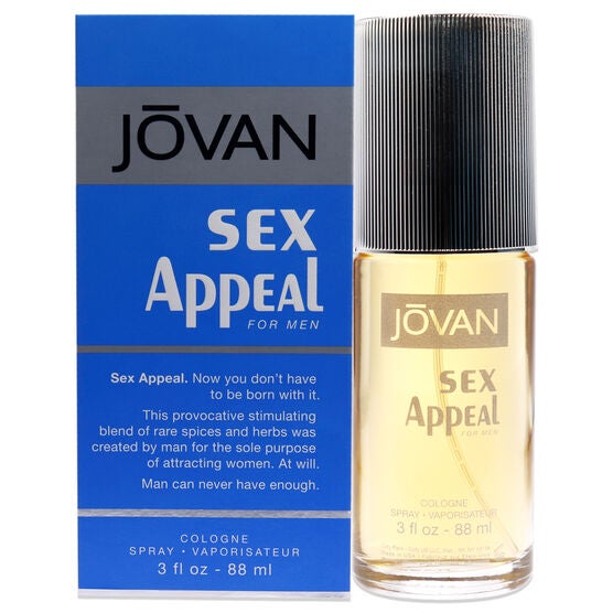 Jovan Sex Appeal by Jovan for Men - 3 oz Cologne Spray, NA, hi-res image number null