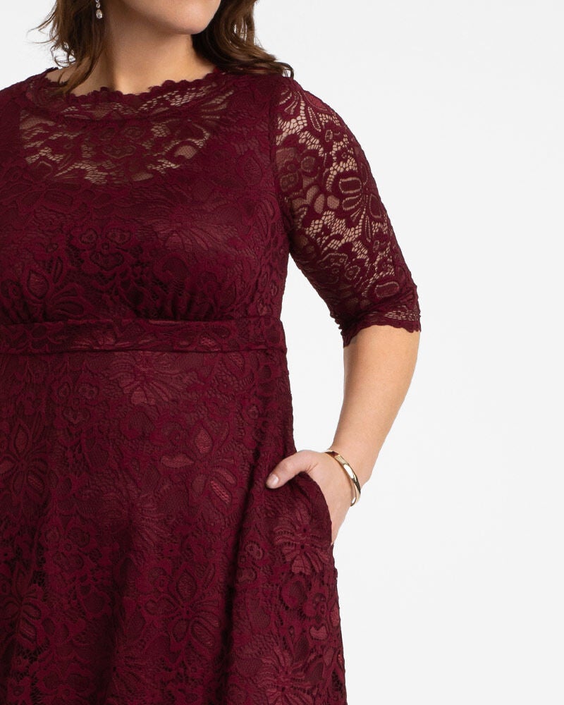 Leona Lace Gown, , alternate image number 3