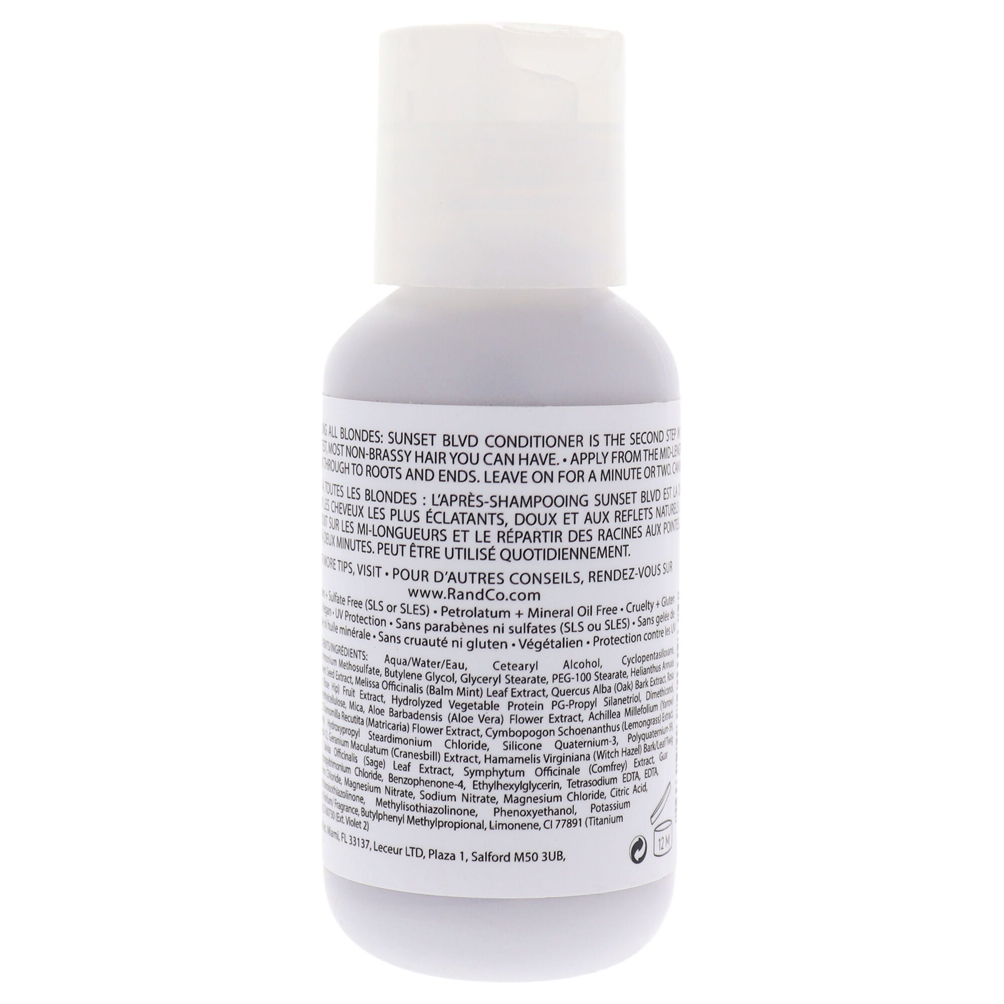 Sunset Blvd Blonde Conditioner by R+Co for Unisex - 1.7 oz Conditioner, See Description, alternate image number 2
