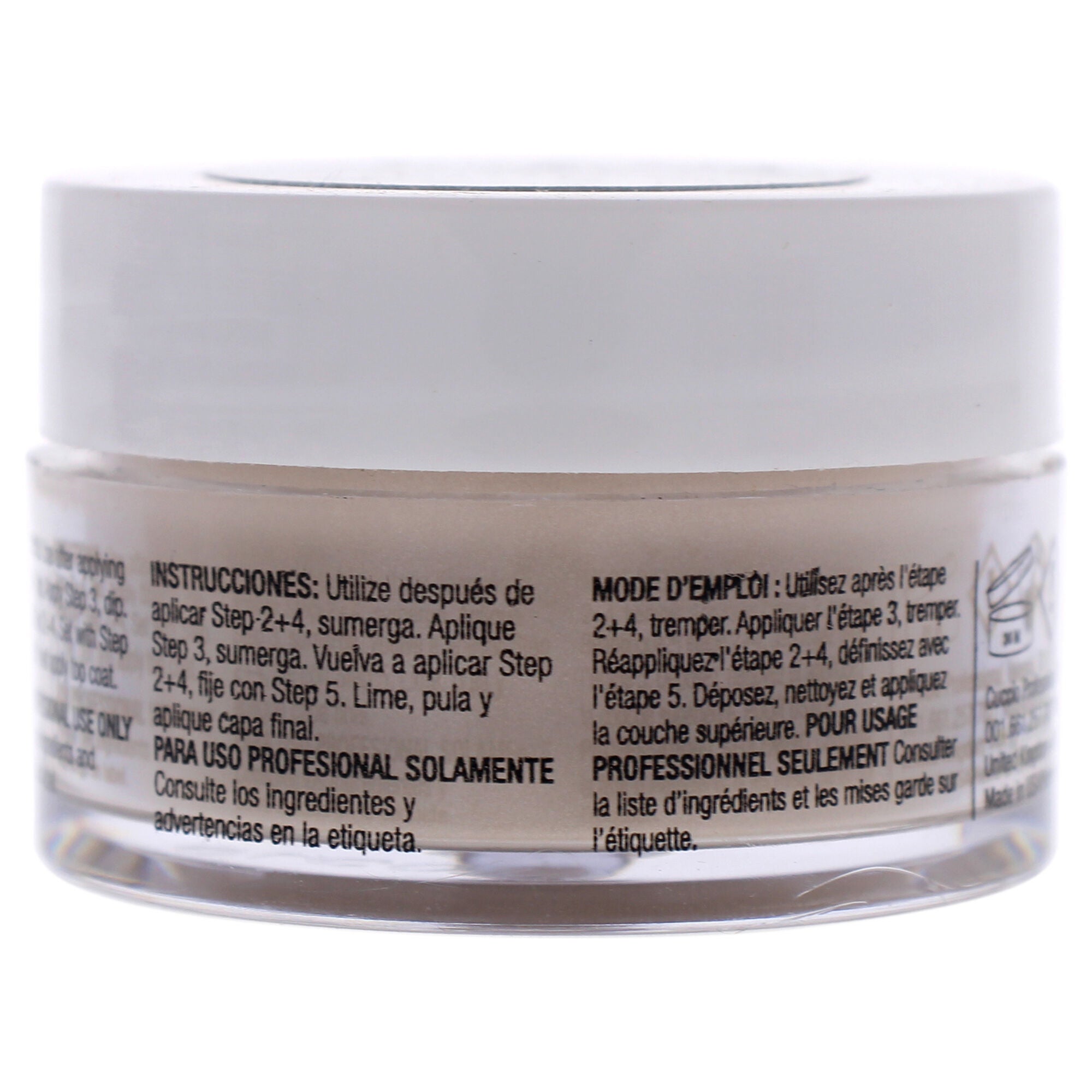 Pro Powder Polish Nail Colour Dip System - Iridescent Cream by Cuccio Colour for Women - 0.5 oz Nail Powder, See Description, alternate image number 2