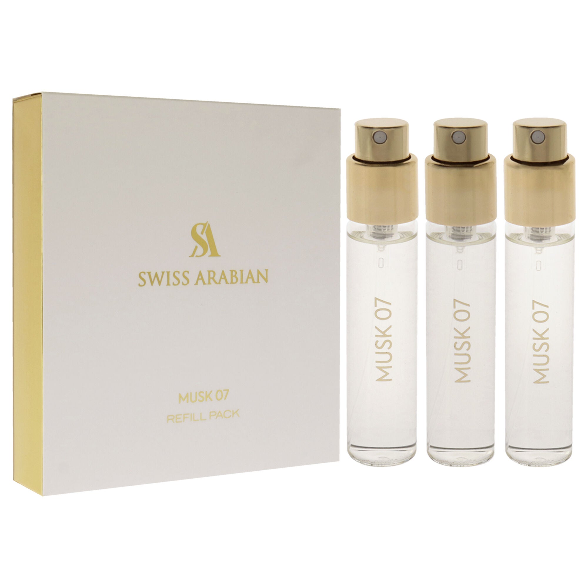 Musk 07 by Swiss Arabian for Unisex - 3 Pc Mini Gift Set 3 x 1oz EDP Spray (Refill), See Description, alternate image number 2
