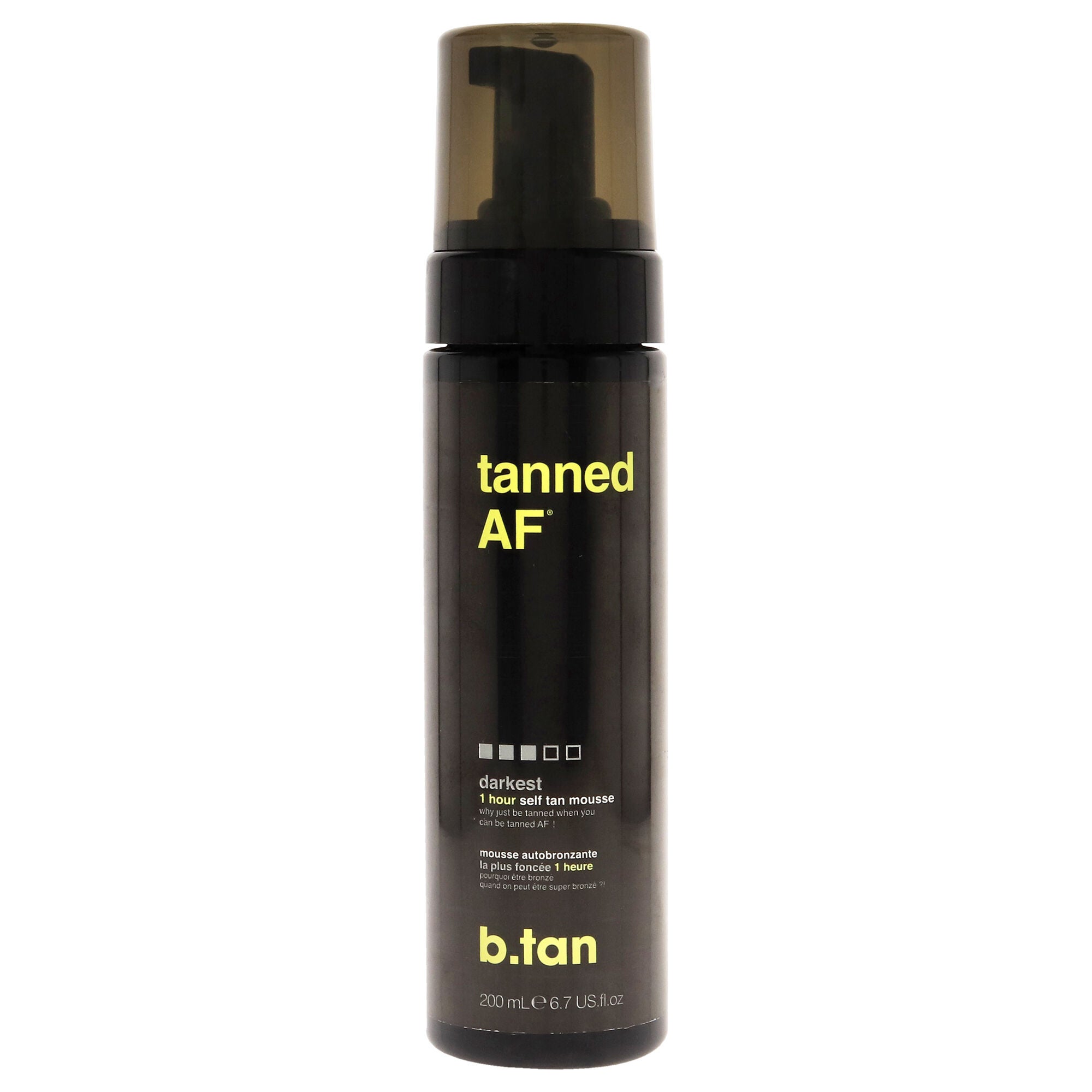Tanned Af Self Tan Mousse by B.Tan for Unisex - 6.7 oz Mousse, See Description, hi-res image number 0
