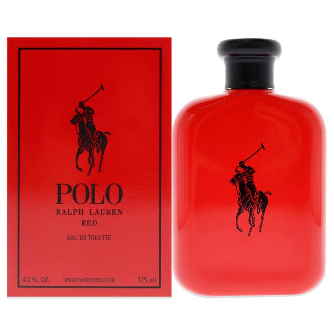Polo Red by Ralph Lauren for Men - 4.2 oz EDT Spray, NA, hi-res image number null