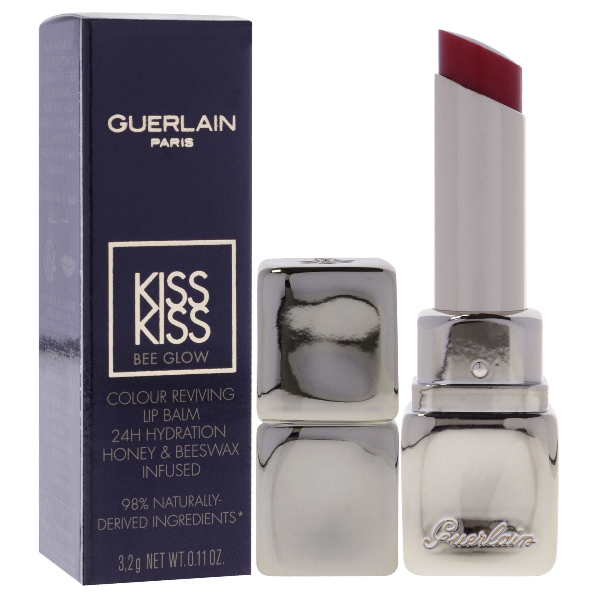 Kiss Kiss Bee Glow Lip Blam - 775 Poppy Glow by Guerlain for Women - 0.11 oz Lip Balm, See Description, alternate image number 2