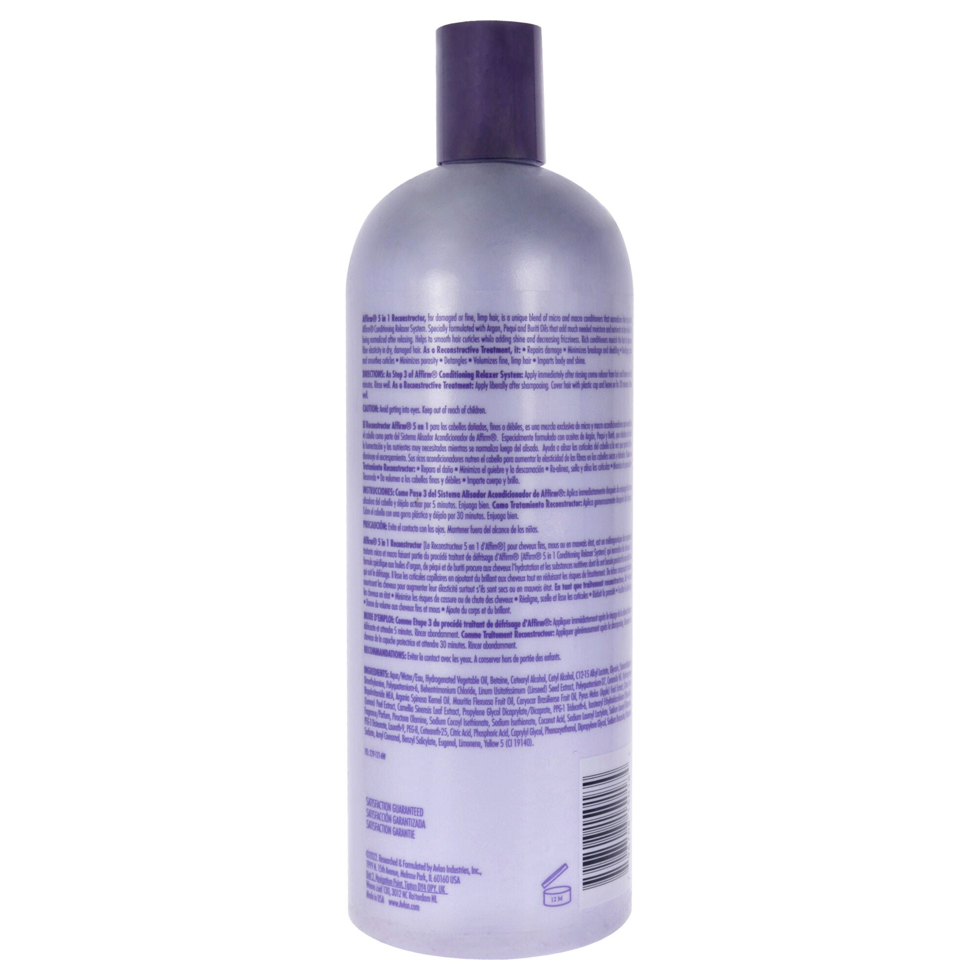 Affirm 5 In 1 Reconstructor by Avlon for Unisex - 32 oz Conditioner, See Description, alternate image number 1