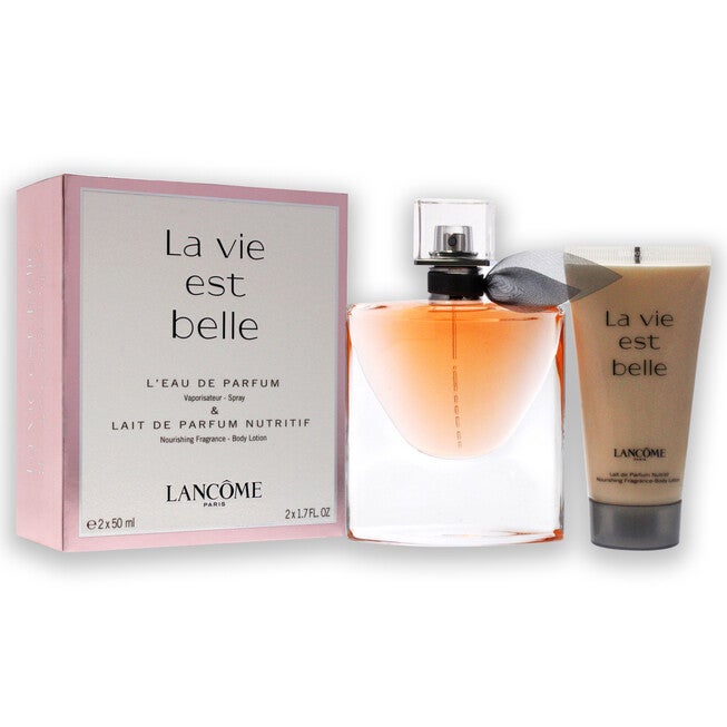 La Vie Est Belle by Lancome for Women - 2 Pc Gift Set 1.7oz Leau De Parfum Natural Spray, 1.7oz Body Lotion, See Description, alternate image number 1