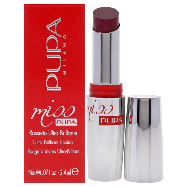 Miss Pupa Ultra Brilliant Lipstick - 206 Infinitive Mauve by Pupa Milano for Women - 0.071 oz Lipstick, See Description, hi-res image number 0