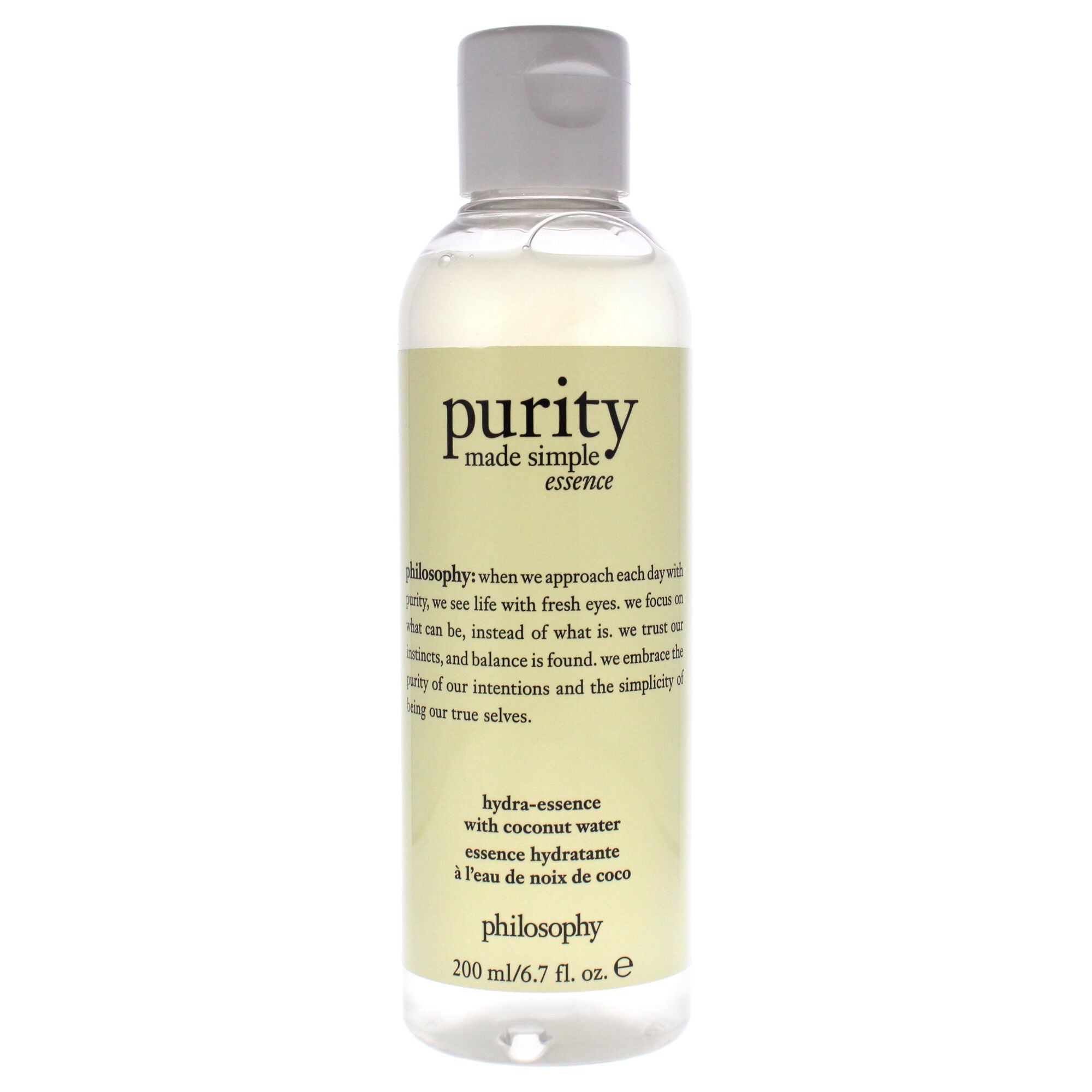 Purity Made Simple Hydra-Essence by Philosophy for Women - 6.7 oz ...