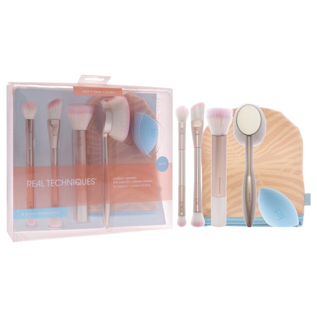Endless Summer Makeup Brush Set by Real Techniques for Women - 8 Pc, NA, alternate image number null