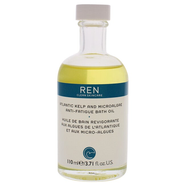 Atlantic Kelp and Microalgae Anti-Fatigue Bath Oil by REN for Unisex - 3.7 oz Oil, , alternate image number null