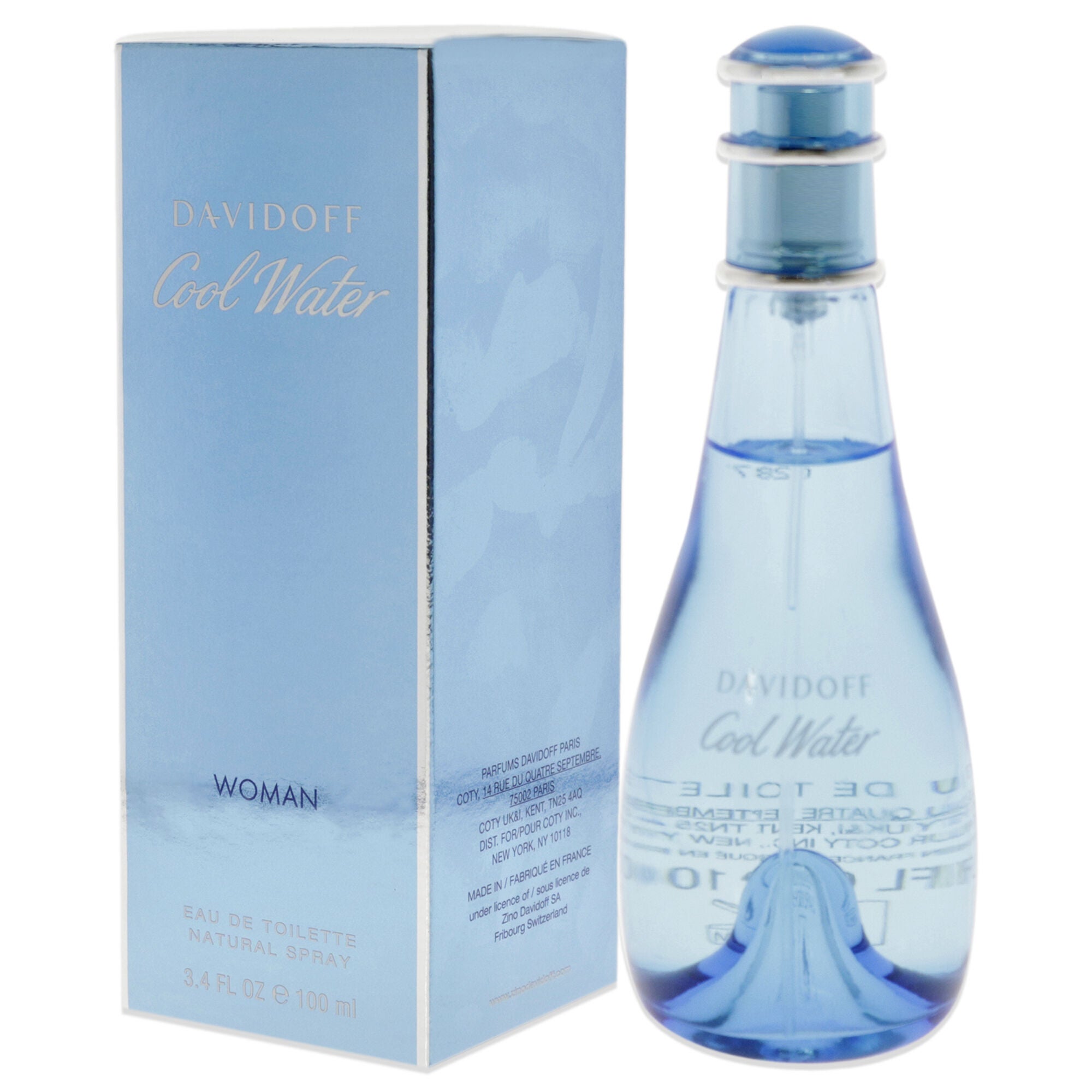 Cool Water by Davidoff for Women - 3.4 oz EDT Spray, See Description, alternate image number 3