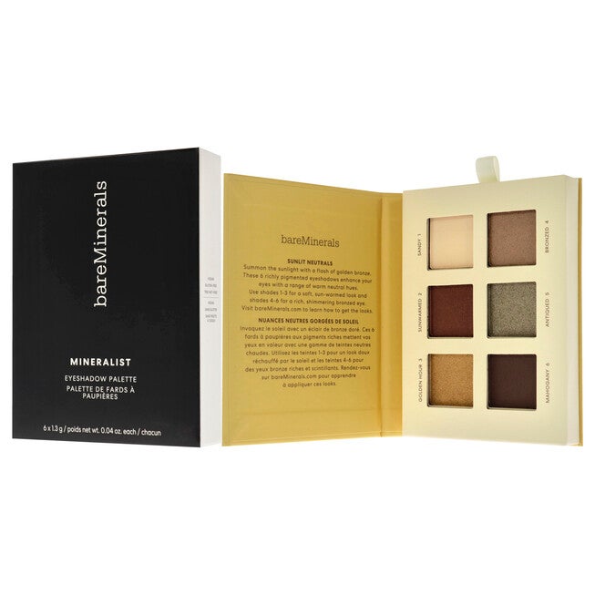 Mineralist Eyeshadow Palette - Sunlit by bareMinerals for Women - 0.24 oz Eye Shadow, , alternate image number null