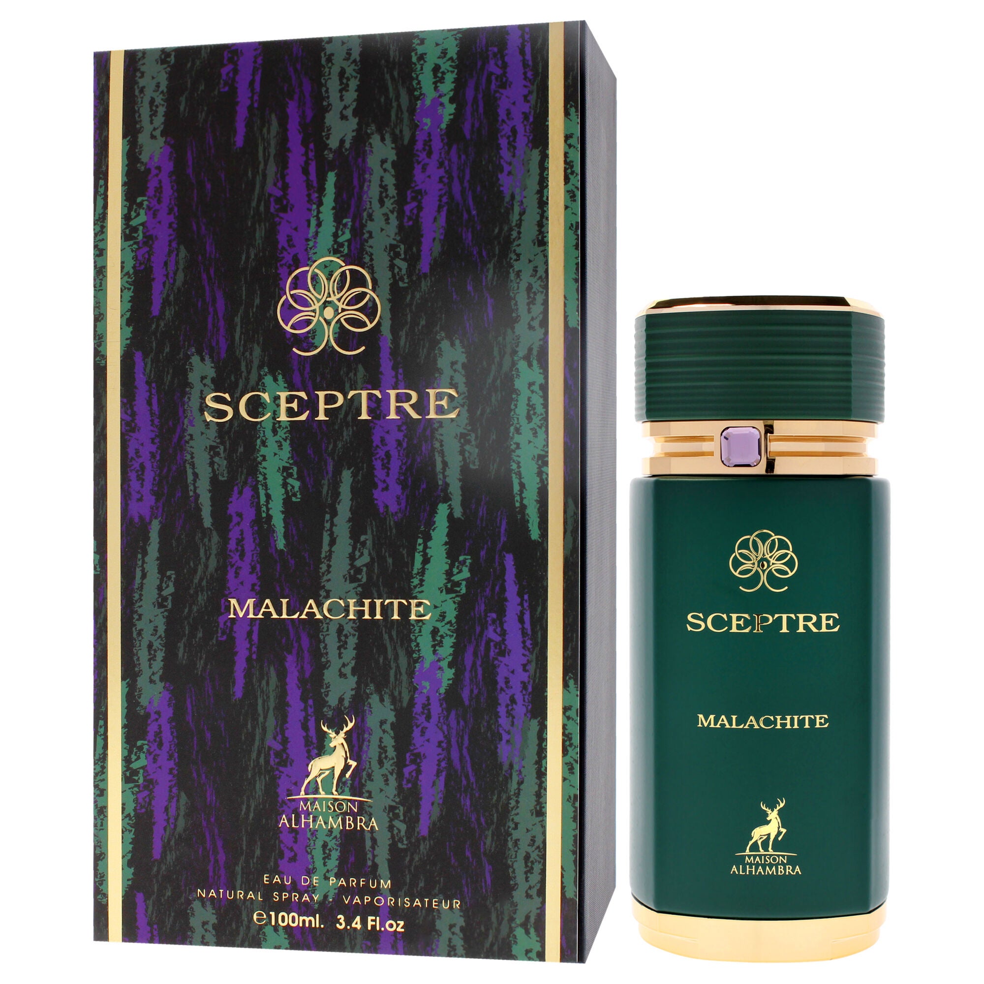 Sceptre - Malachite by Maison Alhambra for Unisex - 3.4 oz EDP Spray, Clear, alternate image number 3