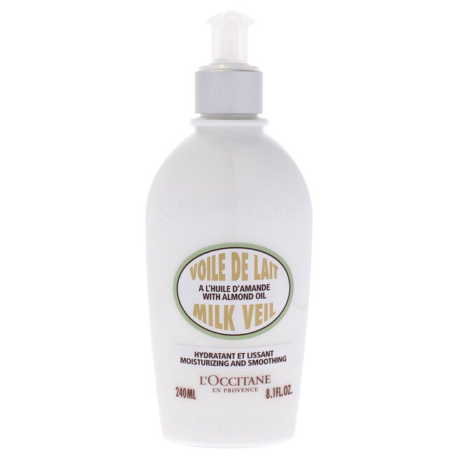 Almond Milk Veil by LOccitane for Unisex - 8 oz Body Milk, NA, hi-res image number null