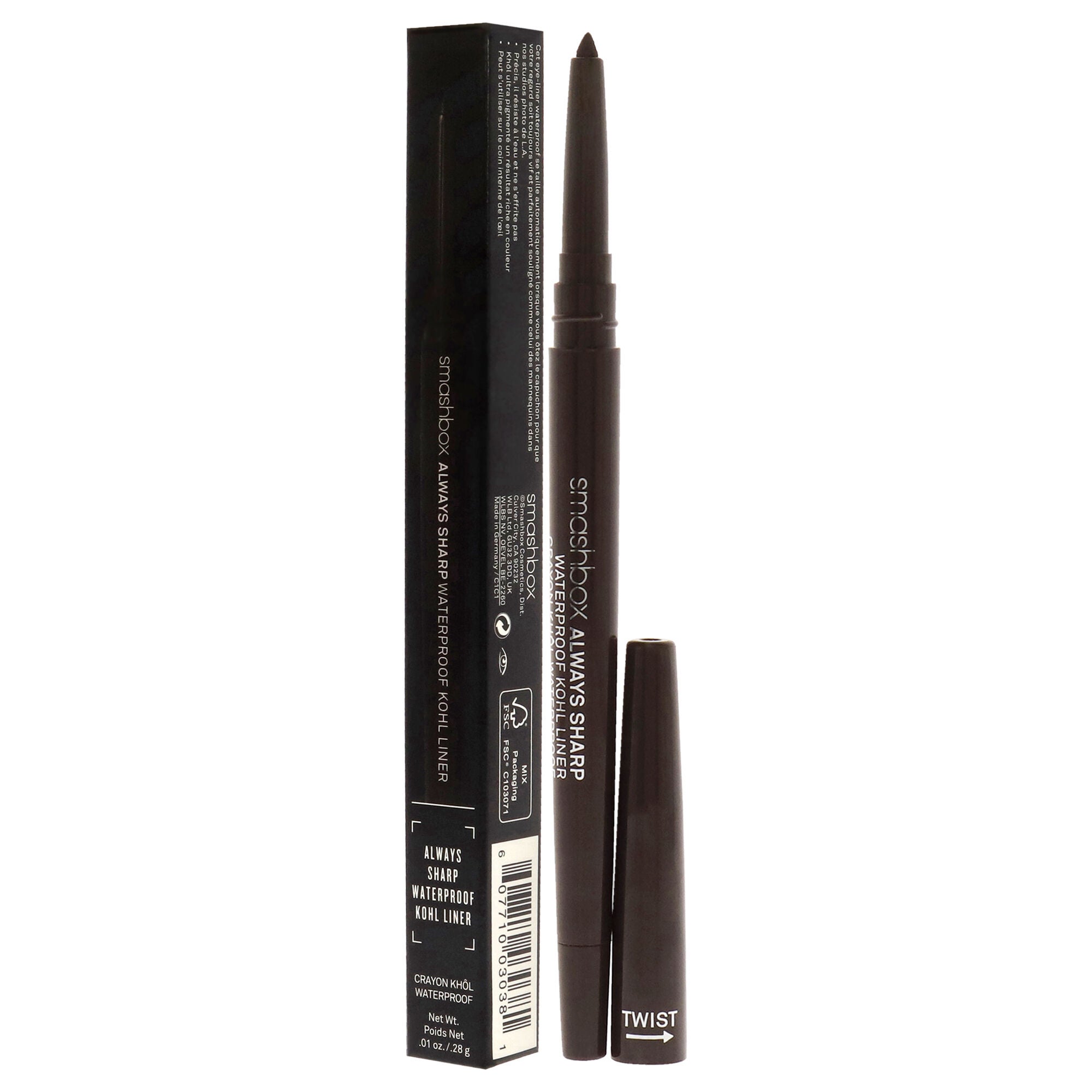 Always Sharp Waterproof Kohl Liner - Sumatra by SmashBox for Women - 0.01 oz Eyeliner, , alternate image number 8