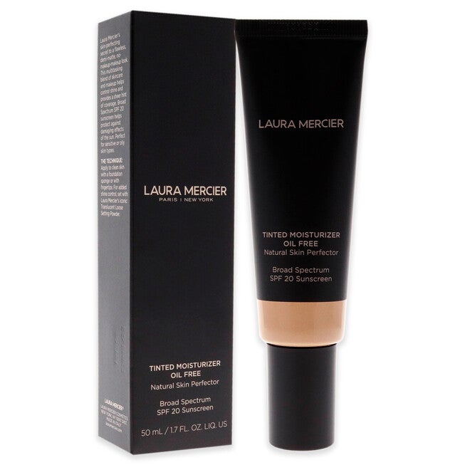 Tinted Moisturizer Oil Free Natural Skin Perfector SPF 20 - 2N1 Nude by Laura Mercier for Women - 1.7 oz Foundation, NA, alternate image number null