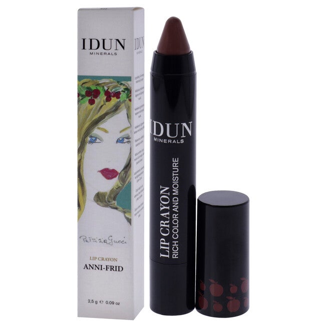 Lip Crayon - 402 Anni-Frid by Idun Minerals for Women - 0.09 oz Lipstick, See Description, alternate image number null