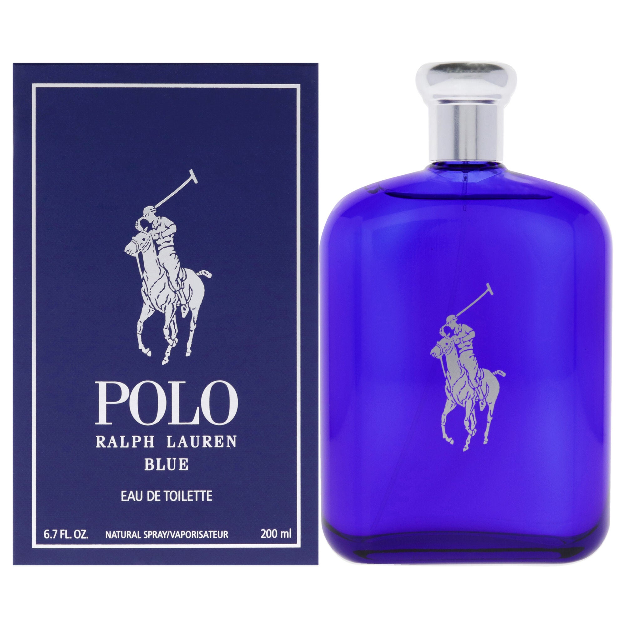 Polo Blue by Ralph Lauren for Men - 6.7 oz EDT Spray, See Description, hi-res image number 0