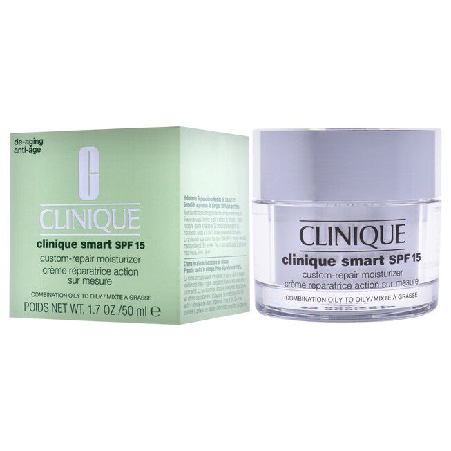 Clinique Smart Custom-Repair Moisturizer SPF 15 - Combination Oily To Oily by Clinique for Women - 1.7 oz Moisturizer, , alternate image number null