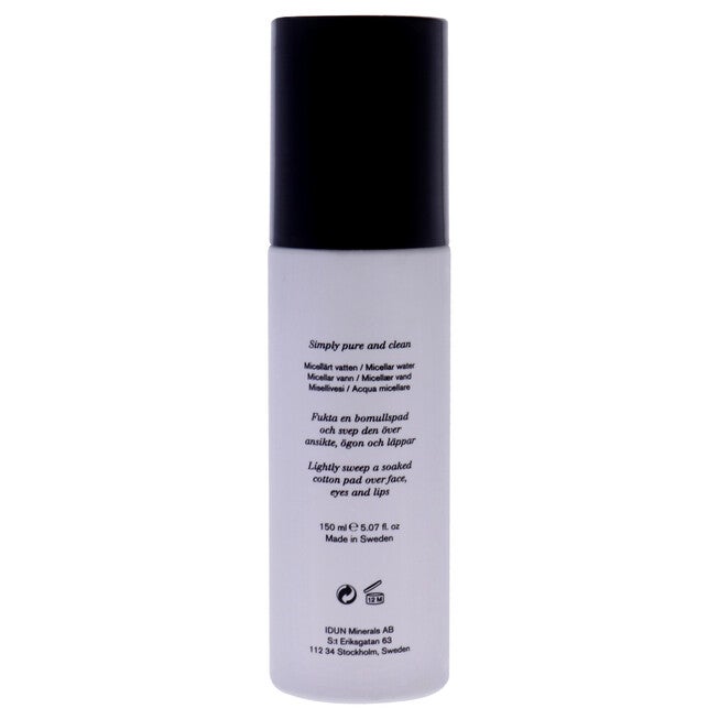 Moisturizing Cleansing Micellar Water by Idun Minerals for Unisex - 5.07 oz Cleanser, NA, alternate image number null