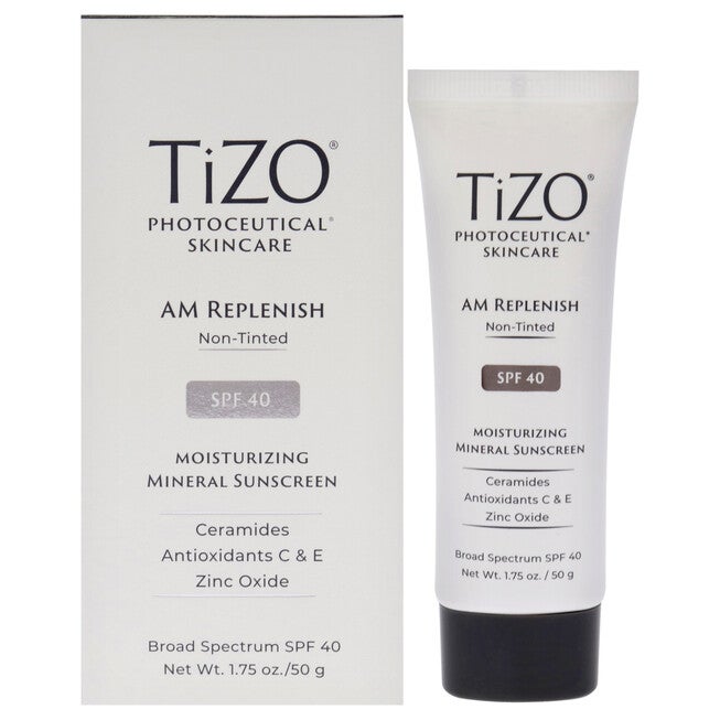 Photoceutical AM Replenish SPF 40 - Non-Tinted by Tizo for Unisex - 1.75 oz Sunscreen, NA, hi-res image number null