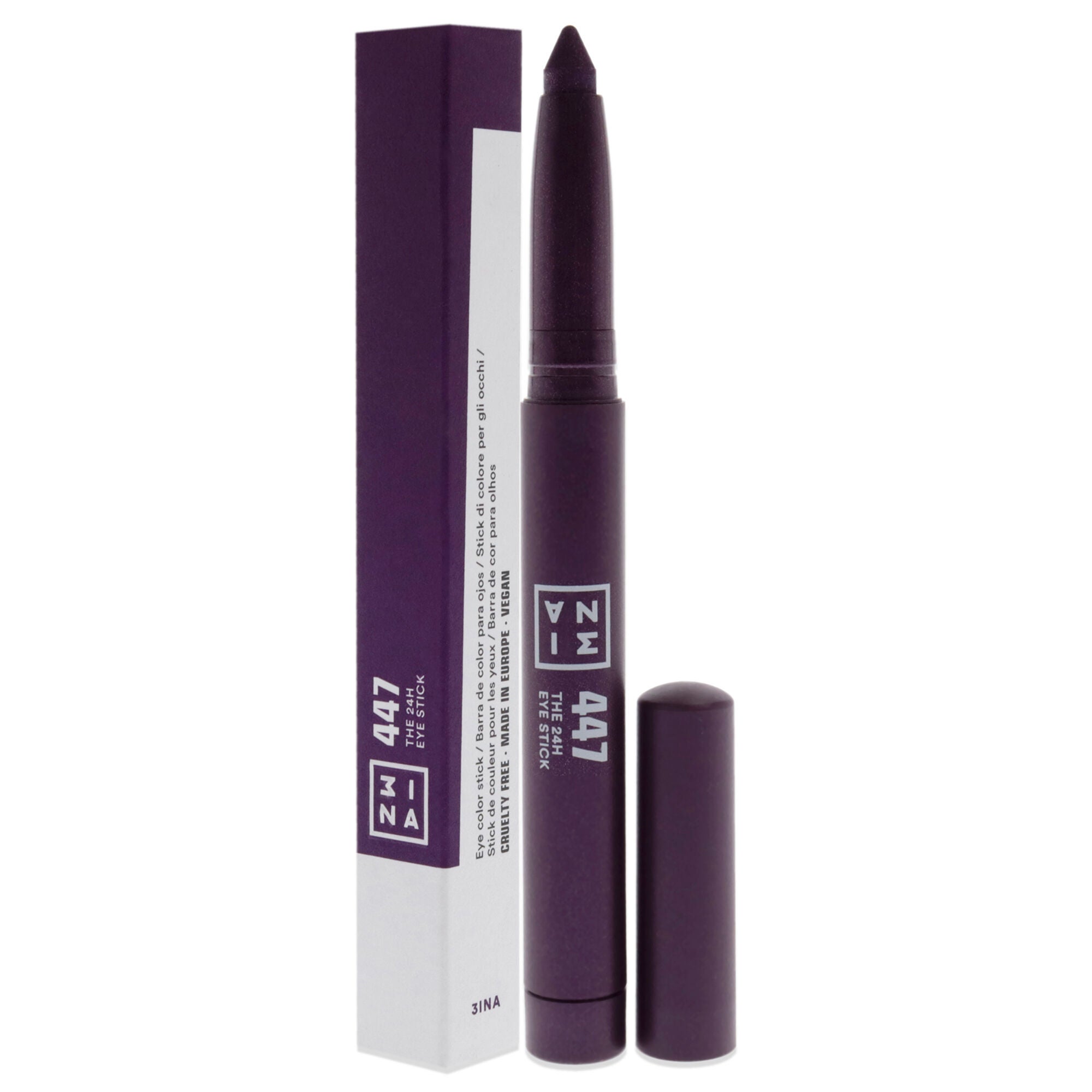 The 24H Eye Stick - 447 Purple by 3INA for Women - 0.049 oz Eye Shadow, , alternate image number 6