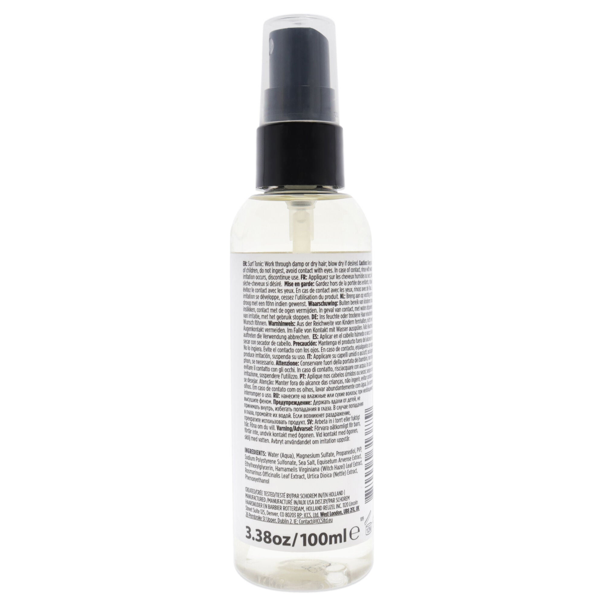 Surf Tonic Spray by Reuzel for Men - 3.38 oz Hair Spray, See Description, alternate image number 1