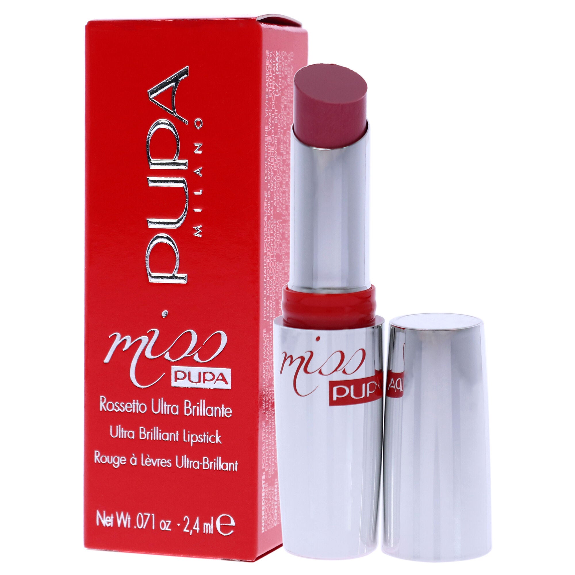 Miss Pupa Ultra Brilliant Lipstick - 102 Candy Nude by Pupa Milano for Women - 0.071 oz Lipstick, , alternate image number 7