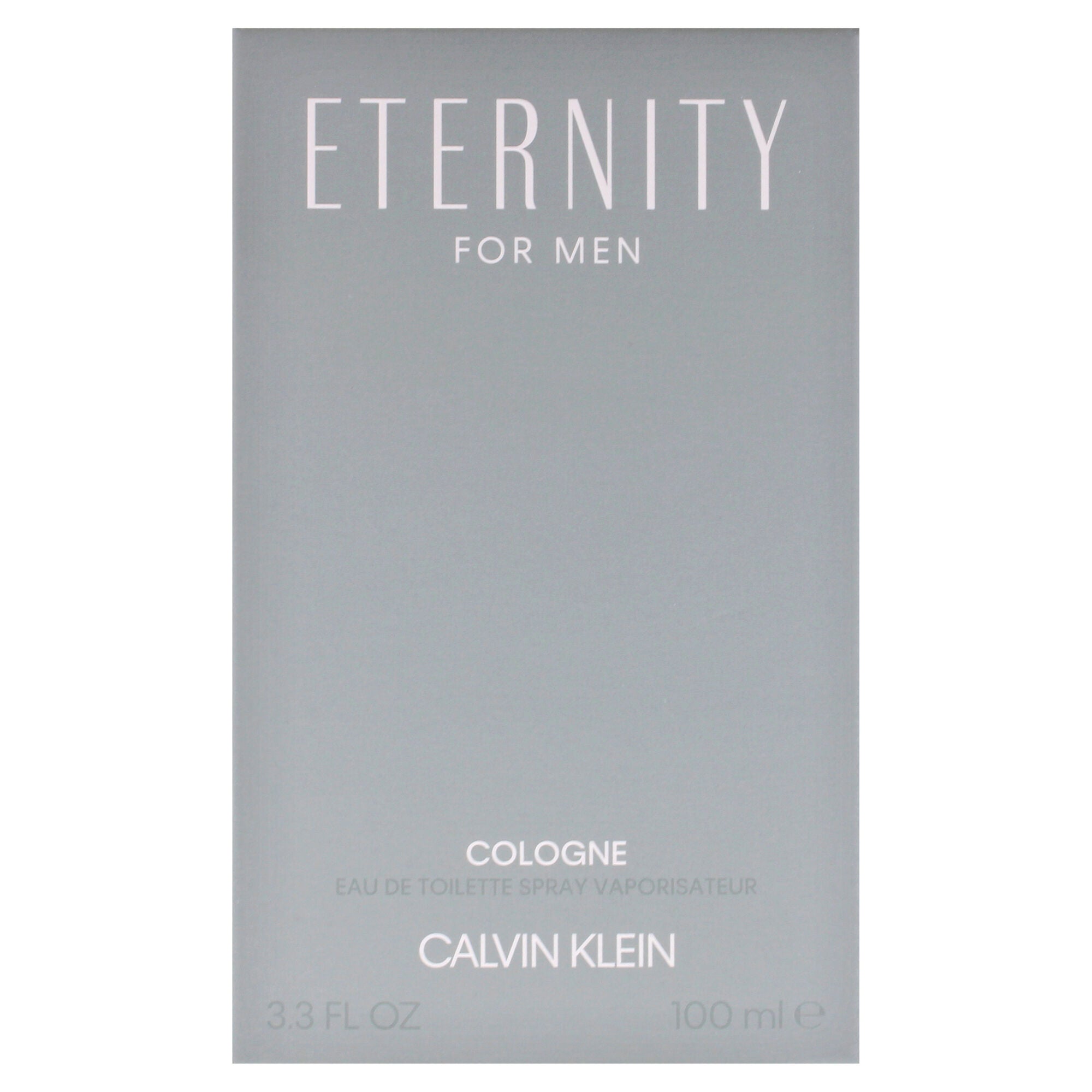 Eternity Cologne by Calvin Klein for Men - 3.3 oz EDT Spray, Clear, alternate image number 4