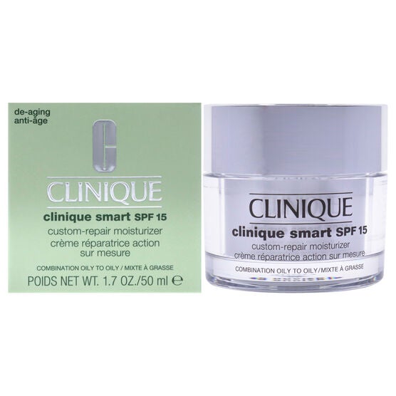 Clinique Smart Custom-Repair Moisturizer SPF 15 - Combination Oily To Oily by Clinique for Women - 1.7 oz Moisturizer, NA, hi-res image number null