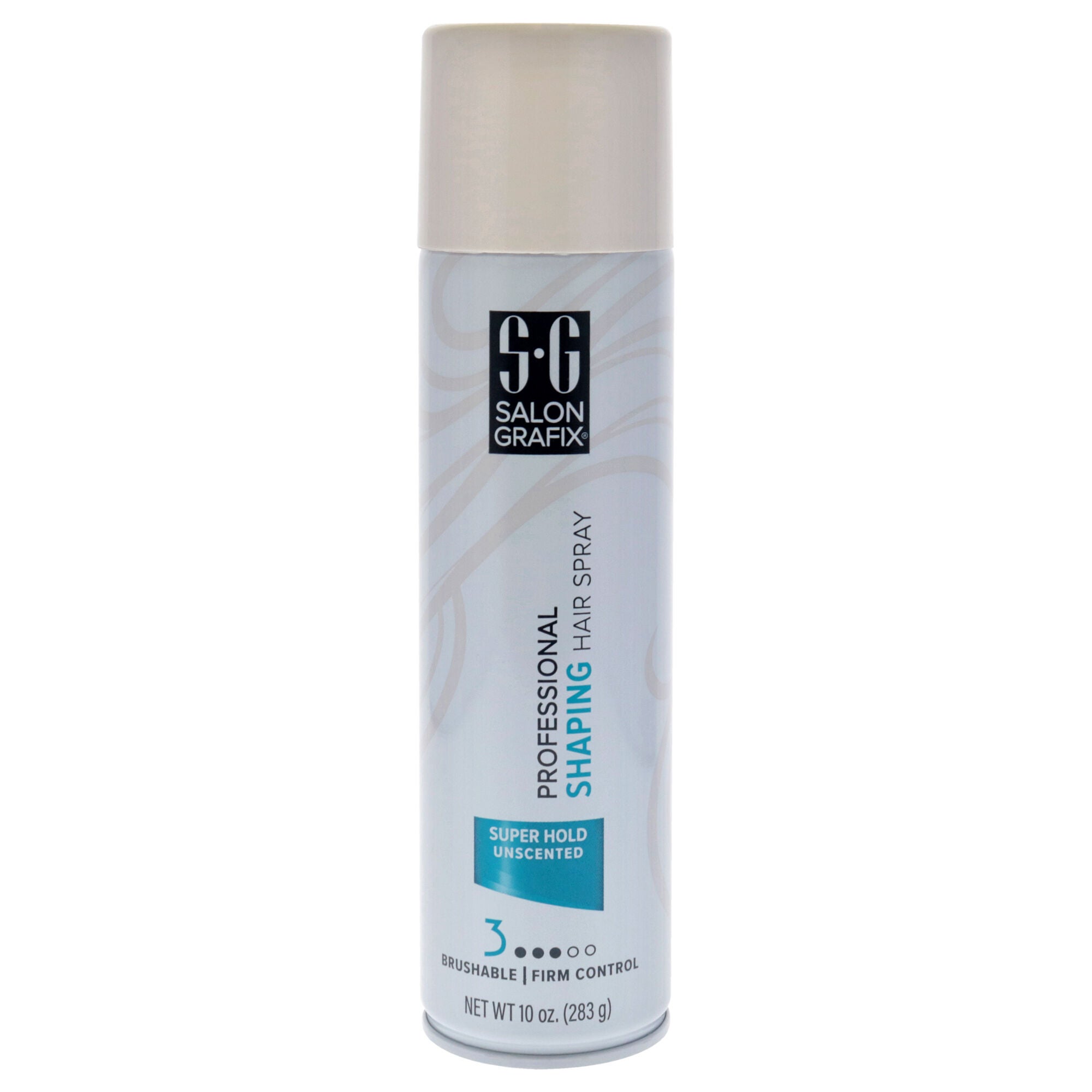 Shaping Hair Spray - Super Hold Unscented by Salon Grafix for Unisex - 10 oz Hair Spray, See Description, hi-res image number 0