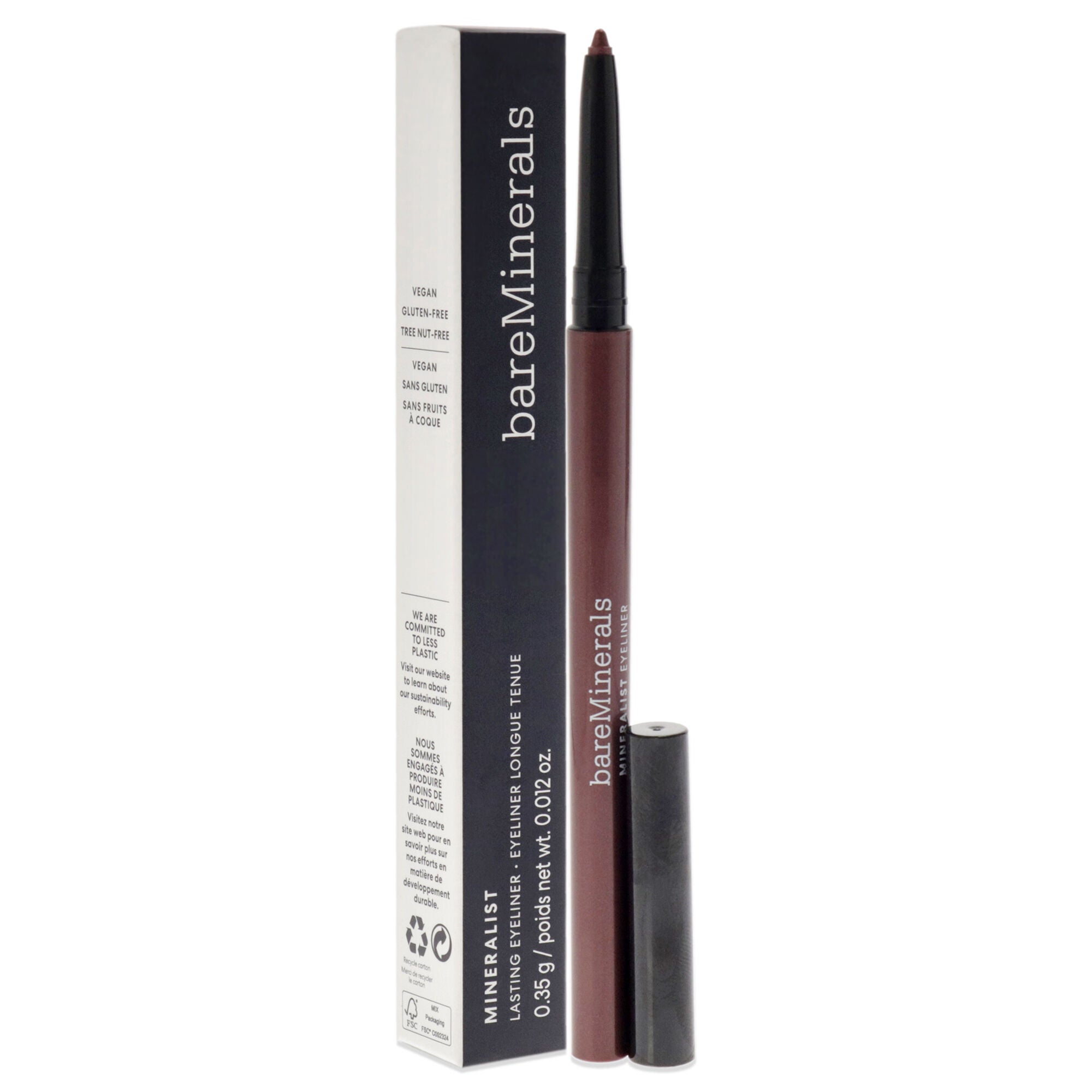 Mineralist Lasting Eyeliner - Garnet by bareMinerals for Women - 0.012 oz Eyeliner, See Description, alternate image number 2