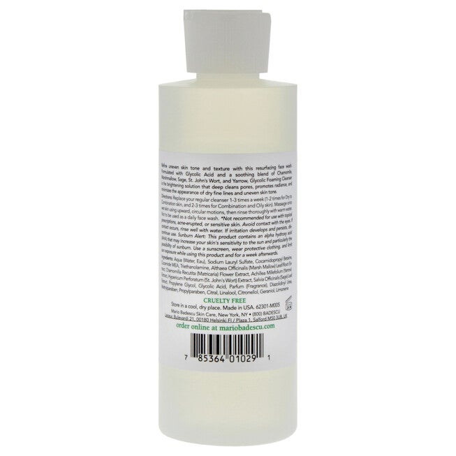 Glycolic Foaming Cleanser by Mario Badescu for Unisex - 6 oz Cleanser, See Description, alternate image number 2