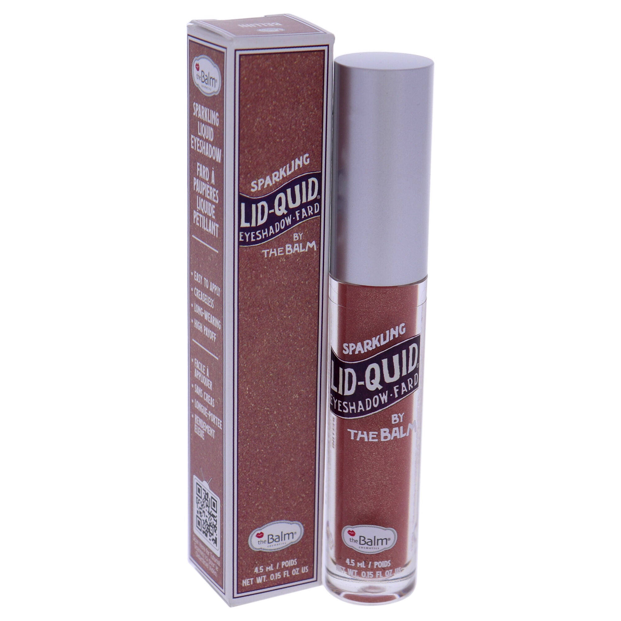 Lid-Quid Sparkling Liquid Eyeshadow - Bellini by the Balm for Women - 0.15 oz Eyeshadow, See Description, alternate image number 3