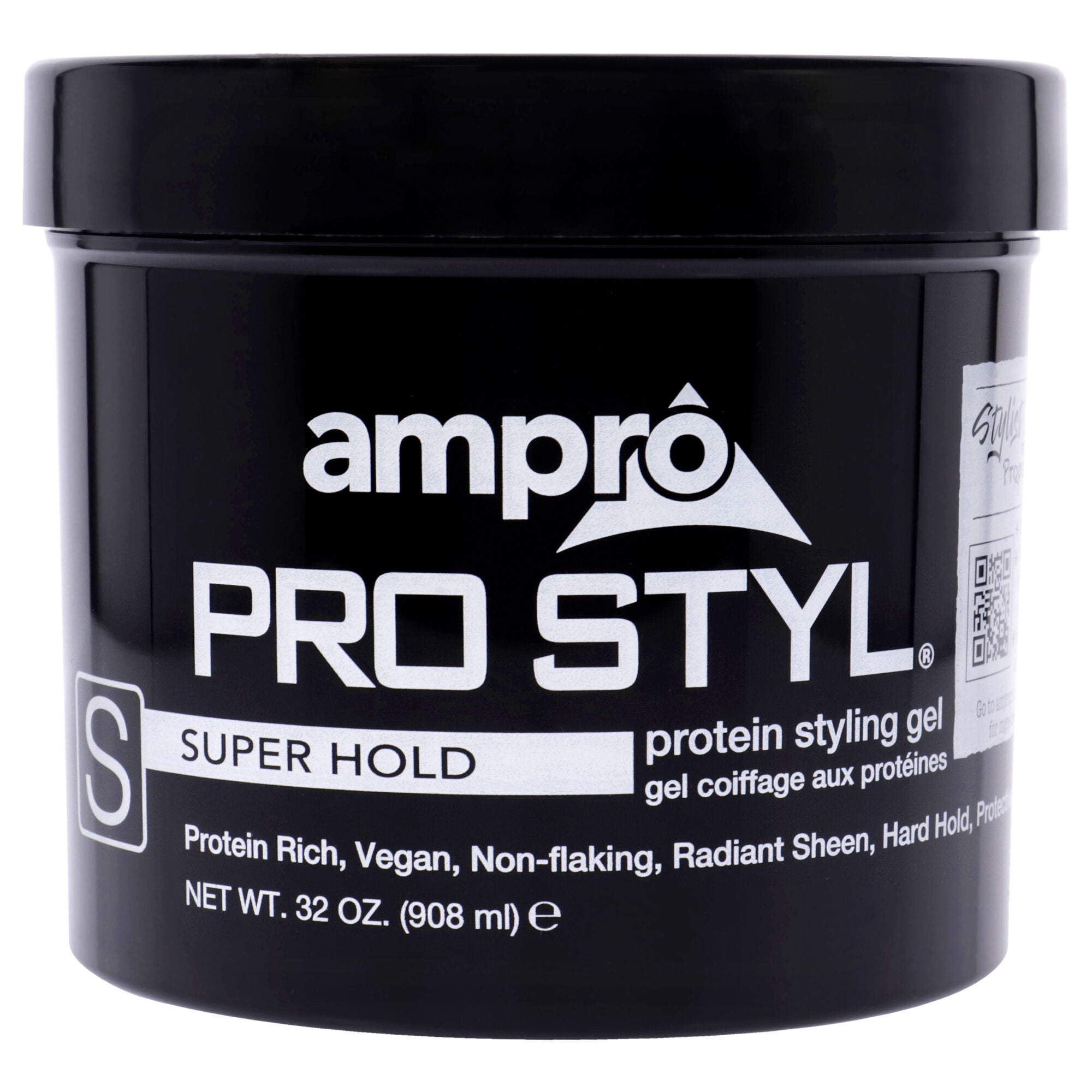 Pro Styl Protein Styling Gel - Super Hold by Ampro for Women - 32 oz Gel, See Description, hi-res image number 0