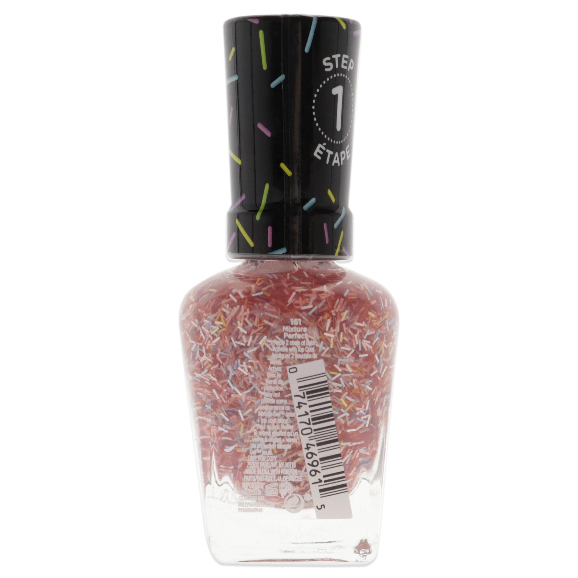 Miracle Gel - 161 Mixture Perfect by Sally Hansen for Women - 0.5 oz Nail Polish, , alternate image number 4