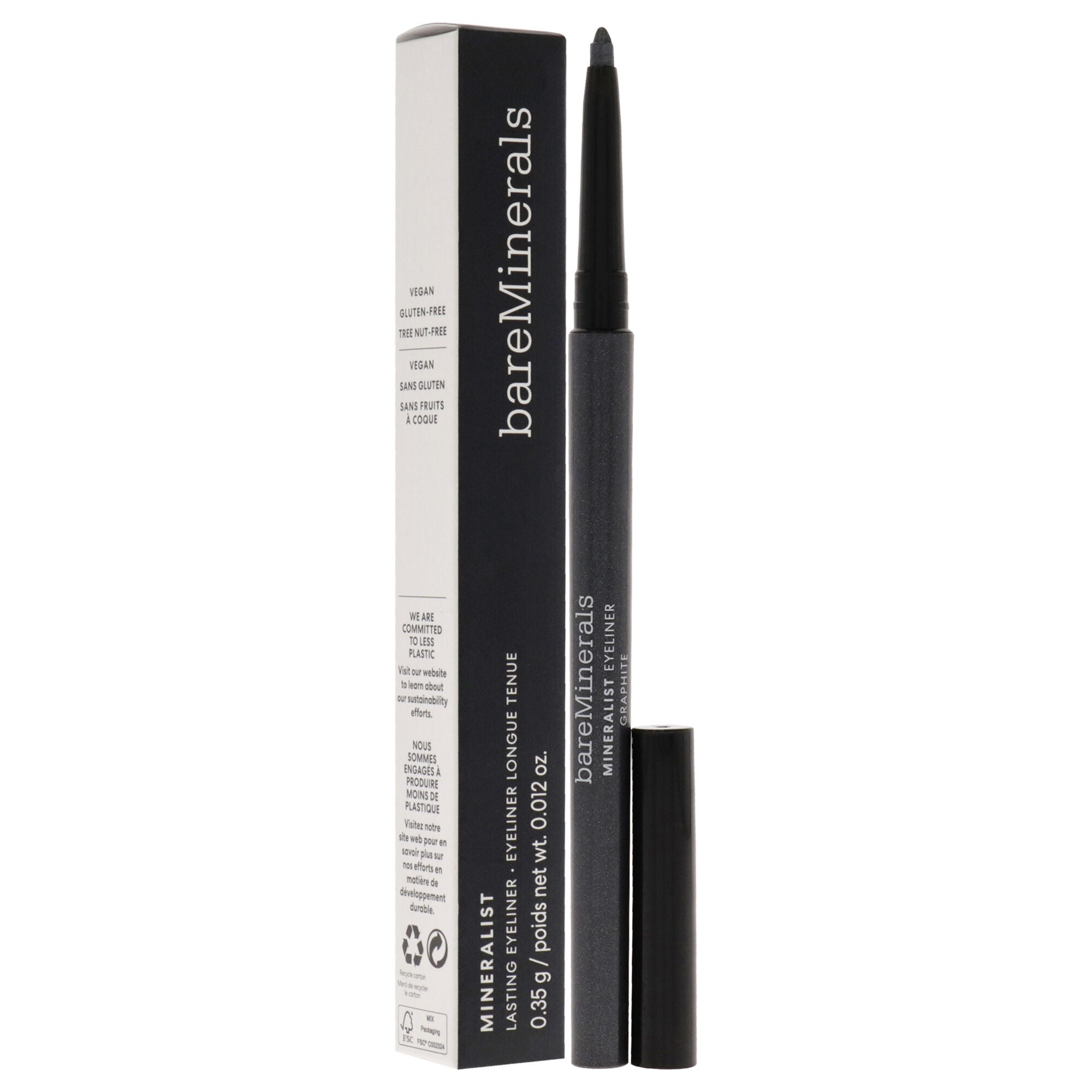 Mineralist Lasting Eyeliner - Graphite by bareMinerals for Women - 0.012 oz Eyeliner, , alternate image number 6
