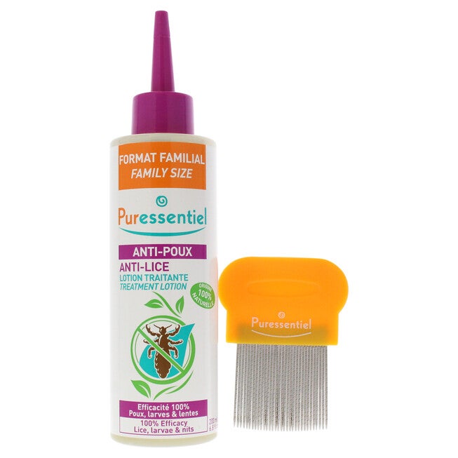 Anti-Lice Treatment Lotion Plus Comb by Puressentiel for Unisex - 6.8 oz Treatment, , alternate image number 5