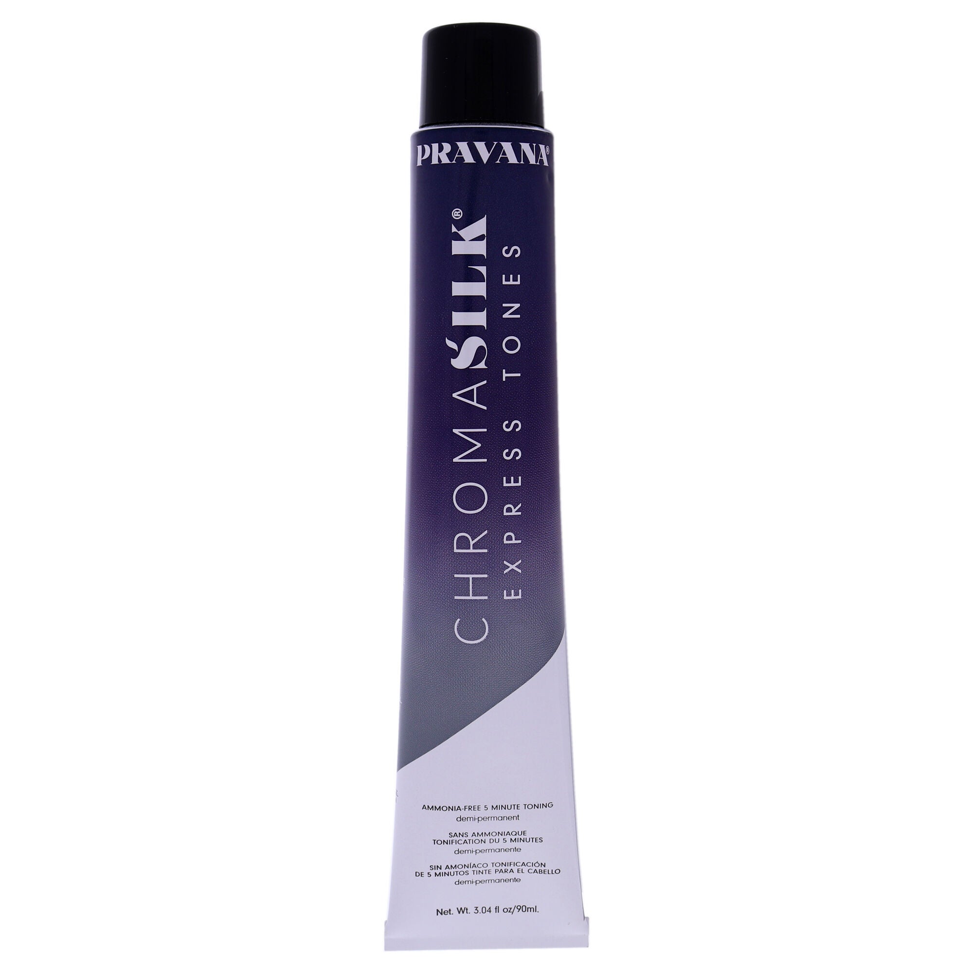 ChromaSilk Express Tones - Dark Neutral Ash by Pravana for Unisex - 3 oz Hair Color, See Description, alternate image number 4