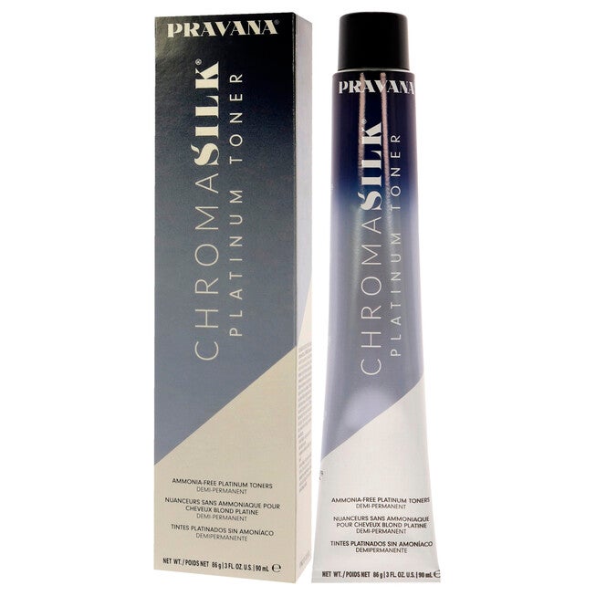 ChromaSilk Platinum Toner - Platinum Lilac by Pravana for Unisex - 3 oz Hair Color, NA, alternate image number null
